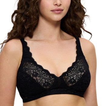 Triumph Bh Amourette Wireless Bra Sort C 90 Dame