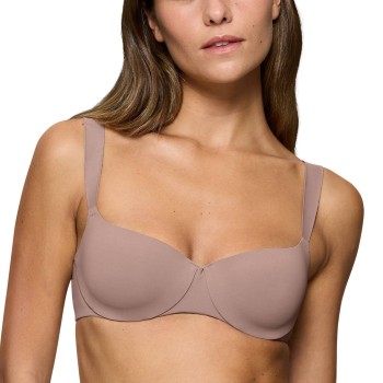 Triumph BH Body Make-Up Illusion Balconette Bra Lysbrun  E 75 Dame