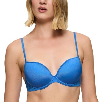 Triumph Midnight Swim Push-Up Bikini Top Blå C 44 Dame