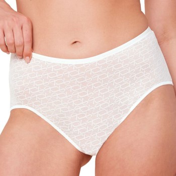 Triumph Trusser Signature Sheer Maxi Hvid 48 Dame