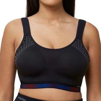 triaction by Triumph Triumph Triaction Cardio Flow N01 EX BH Sort D 90 Dame