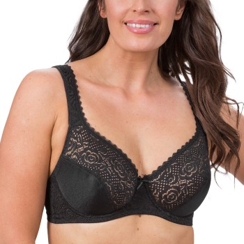 Trofé Trofe Annie Underwire Bra BH Sort polyamid D 85 Dame
