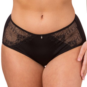 Trofé Trofe Brief Midi Trusser Sort polyamid Large Dame