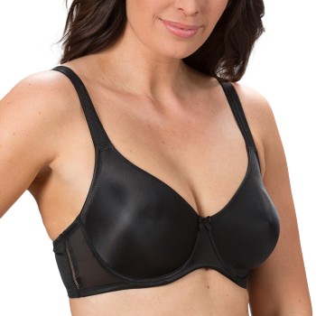 Trofé Trofe Minimizer Underwire Bra BH Sort D 75 Dame