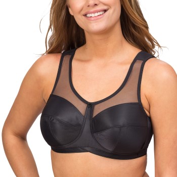 Trofé Trofe Rosie Wireless Bra BH Sort E 90 Dame