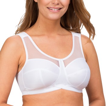Trofé Trofe Rosie Wireless Bra BH Hvid B 80 Dame