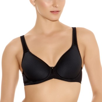 Wacoal BH Basic Beauty Spacer Underwire T-Shirt Bra Sort polyester F 80 Dame