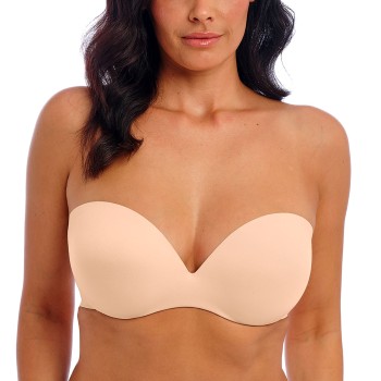 Wacoal BH Ines Secret Moulded Strapless Bra Beige B 75 Dame