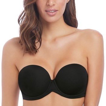 Wacoal BH Red Carpet Strapless Bra Sort polyamid D 80 Dame