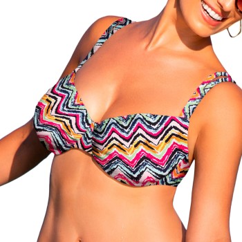 Wiki Jamaica Adjustable Bikini Top Flerfarvet C 80 Dame