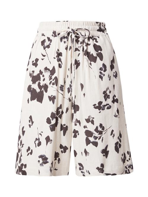 SELECTED FEMME Bukser 'Viva'  lysebeige / sort