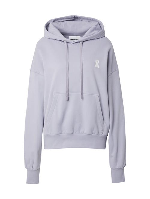 ARMEDANGELS Sweatshirt 'FRANCISARAA'  lyseblå / hvid
