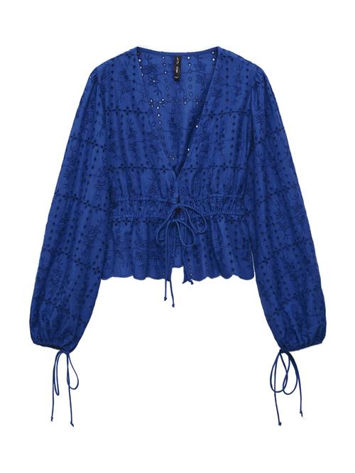 MANGO Bluse 'ZELDA'  blå