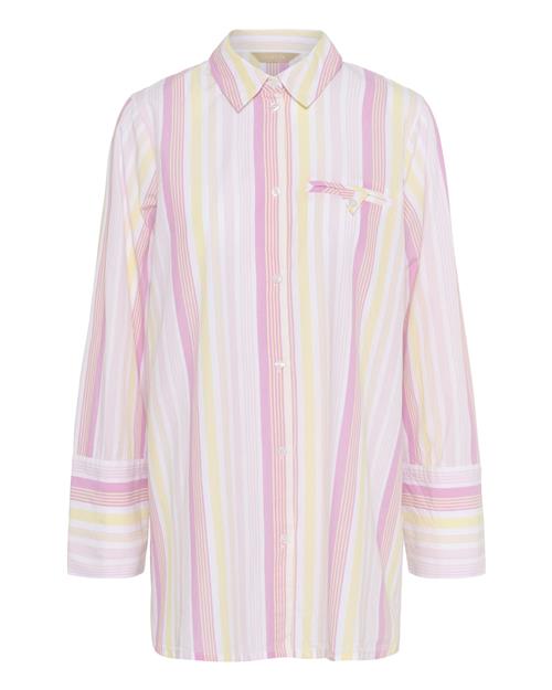 CULTURE Bluse 'CUbeha'  gul / pink / lyserød