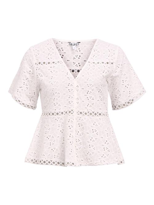 OBJECT Bluse 'OBJValria'  hvid