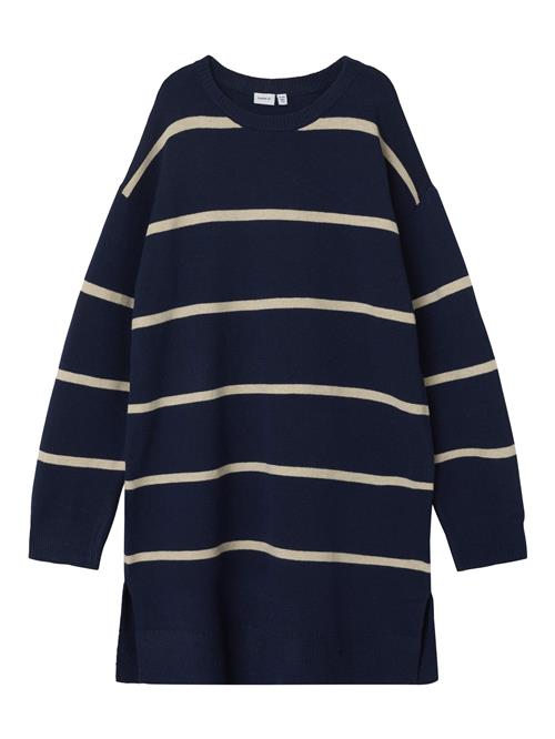 NAME IT Kjole  beige / blå