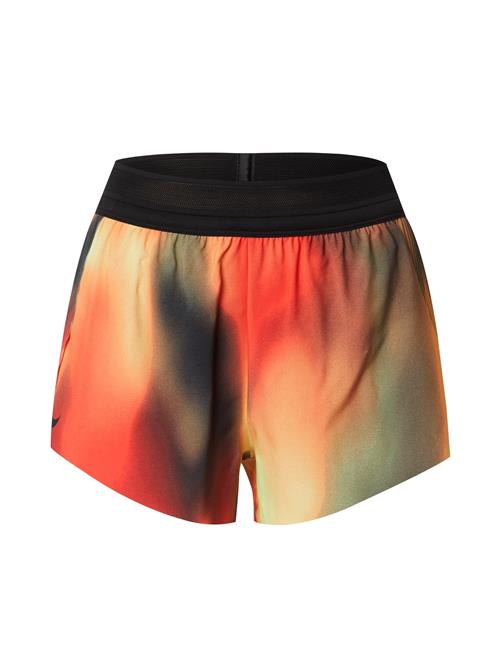 NIKE Sportsbukser  citron / oliven / rød / sort