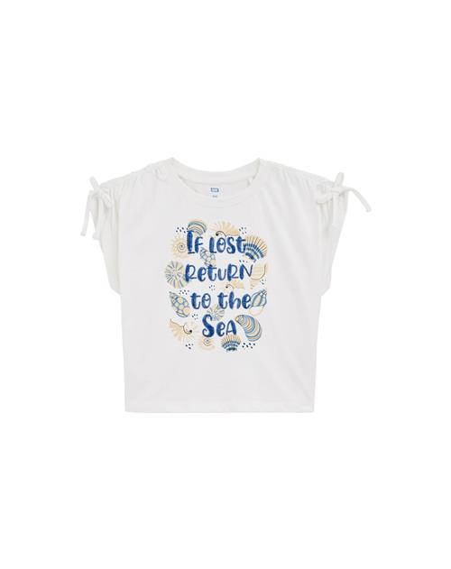 WE Fashion Bluser & t-shirts  beige / blå / mørkeblå / offwhite