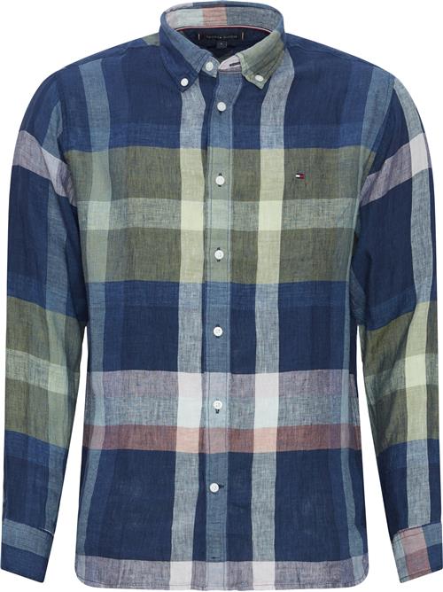 Tommy Hilfiger Linen Multi Check Skjorte