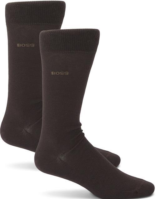 Hugo Boss 2-pak Soft Cotton Strømper
