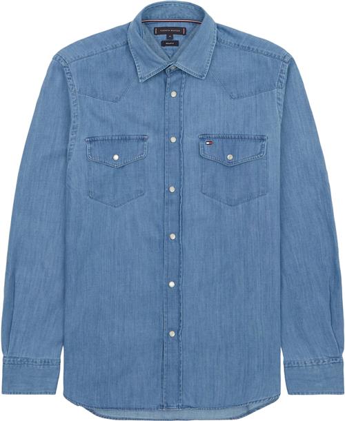 Se Tommy Hilfiger Lightwht Western Denimskjorte ved Kaufmann