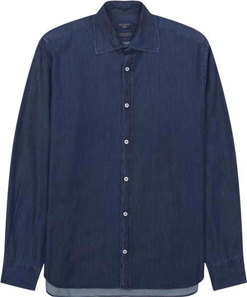 Paul & Shark Giza Cotton Denim Skjorte