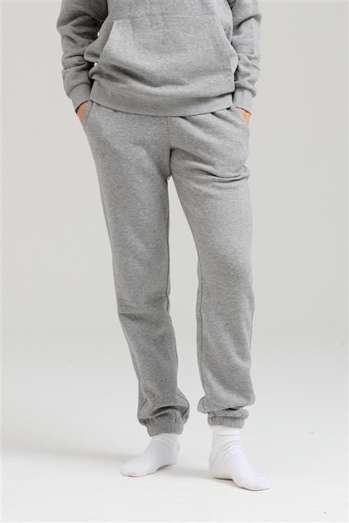 Basic Sweatpants - Lysegrå Melange - Dame - L - TeeShoppen
