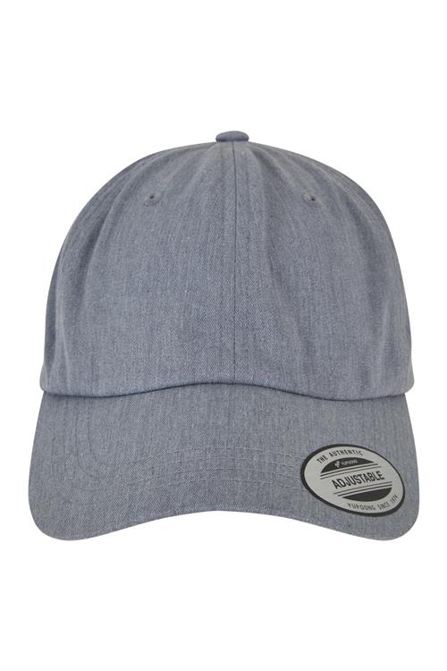 Low Profile Cap - Heathergrey - One Size - TeeShoppen