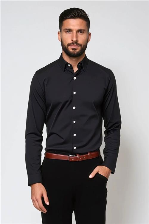 Originale Premium Performance Shirt - Sort - M - TeeShoppen