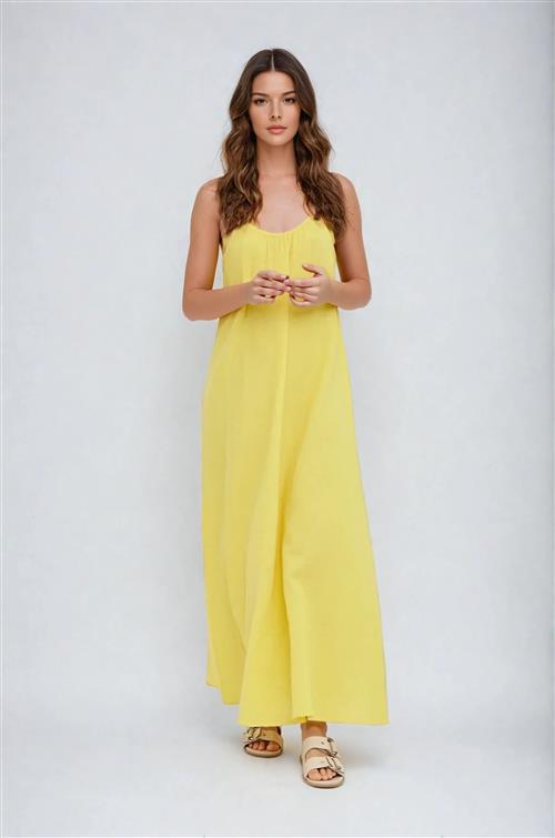 Natali Singlet Kjole - Yarrow - L - Vero Moda