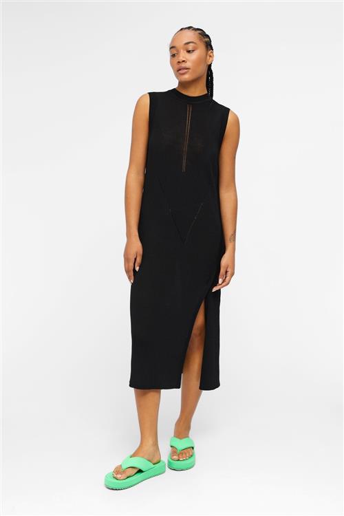 Bianka Knit Kjole - Sort - S - Object