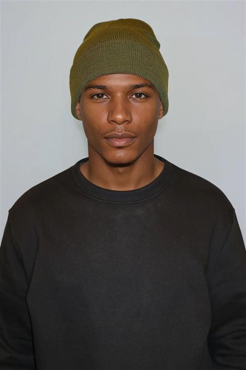 Classic beanie - Armygrøn - One Size - TeeShoppen