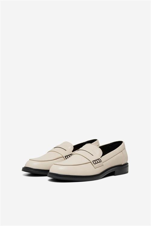 Lux Loafer Sko - White Smoke - 38 - ONLY