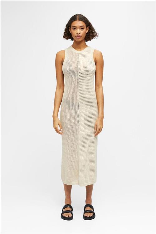 Palia Strik Kjole - Sandshell - XL - Object