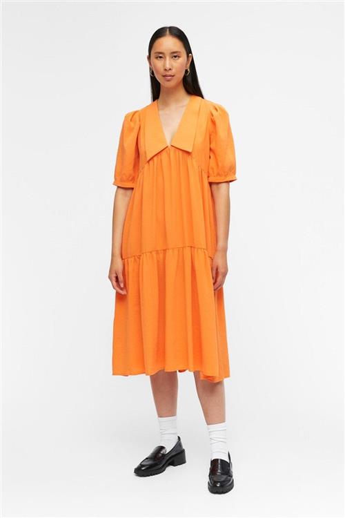 Alaia Lang Kjole - Autumn Sunset - 42 - Object