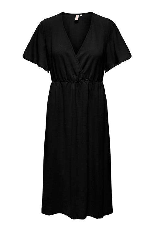 Mette Wrap Maxi Kjole - Sort - XS - ONLY