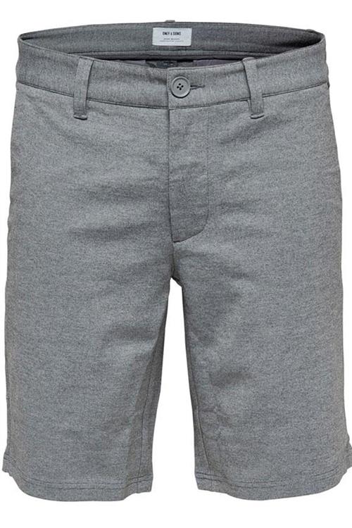Mark Shorts - Lyse grå - Herre - 34 - Only & Sons