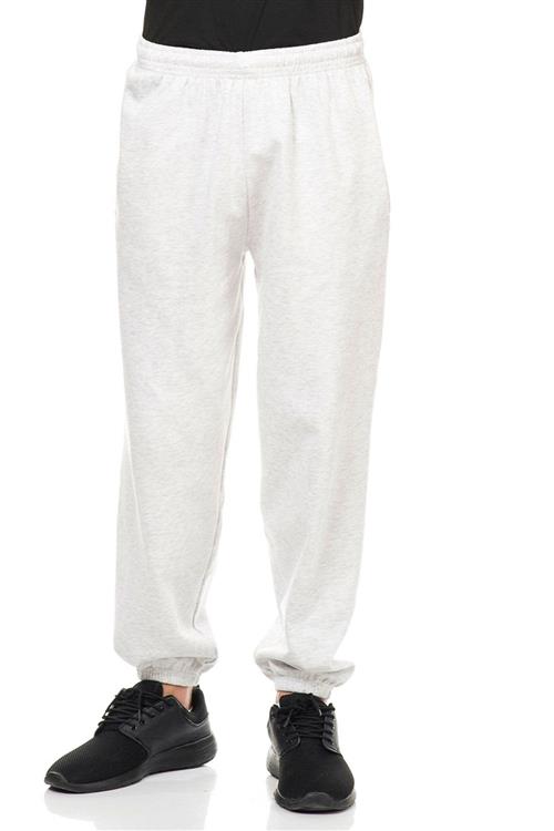 Basic Sweatpants - Askegrå (dame) - Dame - S - TeeShoppen