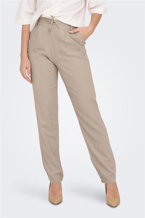 Caro-Poptrash Pants - Oxford Tan - S - ONLY
