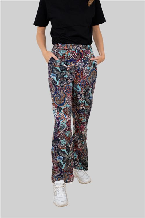 Sarai Pants - Scuba Blue - Dame - L - Vero Moda