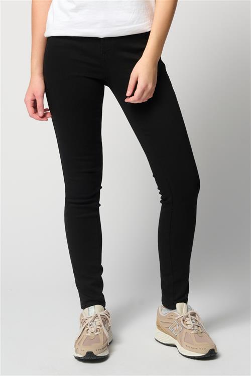 Originale Performance Skinny Jeans - Black Denim - Dame - M/32 - TeeShoppen
