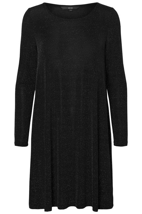 Sparkle Mini Kjole - Sort - M - Vero Moda