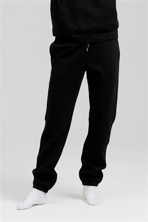 Basic Sweatpants - Sort - Dame - XL - TeeShoppen