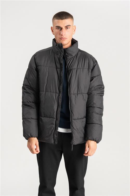 Puffer Jakke - Sort - Herre - S - TeeShoppen