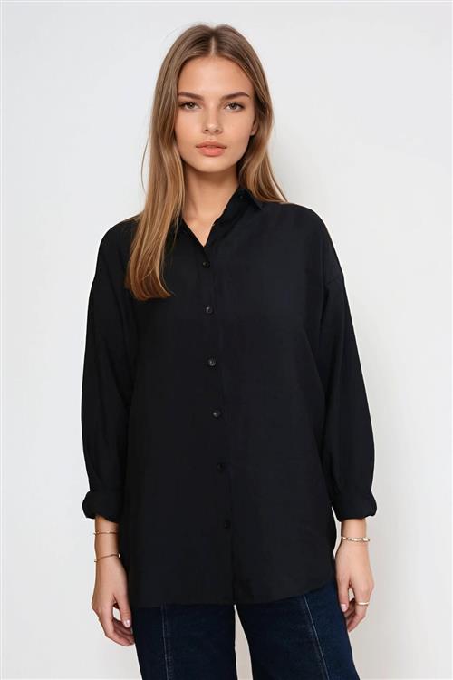 Mia Skjorte - Sort - XS - TeeShoppen