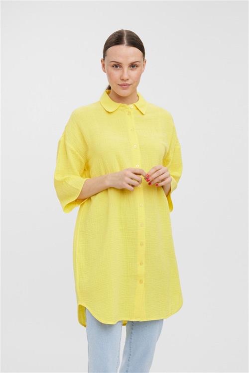 Natali 3/4 overshirt - Yarrow - S - Vero Moda