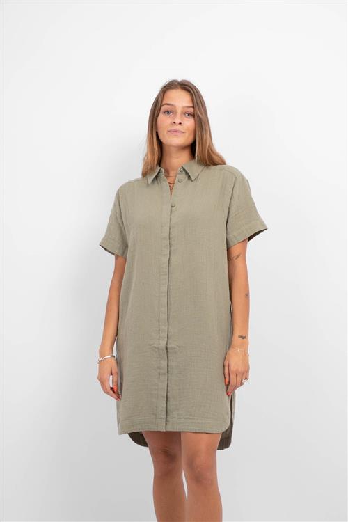Lelou Løs Skjorte - Sea Spray - XL - PIECES
