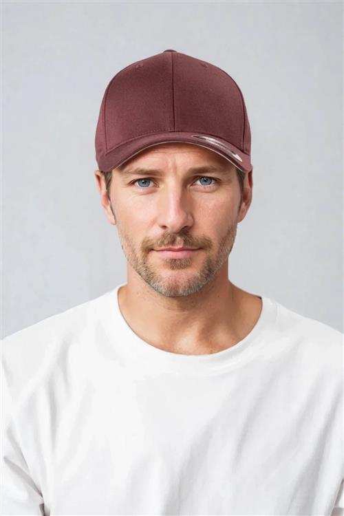 Flexfit Wooly Combed - Maroon - S-M - Flexfit
