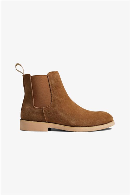 Chelsea Boots - Mørk Beige - 42 - TeeShoppen