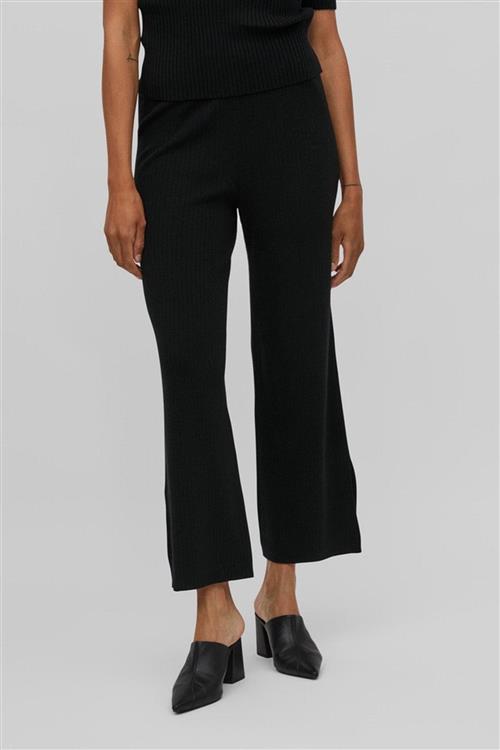 Kasley Flared Pants - Sort - L - VILA